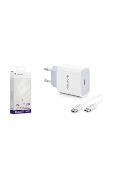 Genax Gnx011 Type-c Pd 25 W Şarj Adaptörü Set Beyaz Genax Gnx011 Type-c Pd 25 W Şarj Adaptörü Set Beyaz