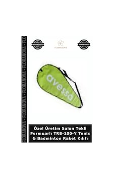 Özel Üretim Salon Tekli Fermuarlı Trb-100-y Tenis & Badminton Raket Kılıfı Özel Üretim Salon Tekli Fermuarlı Trb-100-y Tenis & Badminton Raket Kılıfı