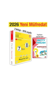 7'den 8'e Hazırlık Seti 2026 Yaz Tatili 7. Sınıf İngilizce Yaprak Test 7'den 8'e Hazırlık Seti 2026 Yaz Tatili 7. Sınıf İngilizce Yaprak Test