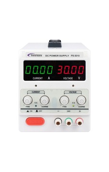 Twintex Sp-3010 30v 10a Tek Çıkışlı Ayarlanabilir Dc Güç Kaynağı Twintex Sp-3010 30v 10a Tek Çıkışlı Ayarlanabilir Dc Güç Kaynağı
