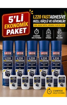 5 Adet Ultra Çok Güçlü Ve Hızlı Japon Yapıştırıcı 200 Ml+ 50 Gr