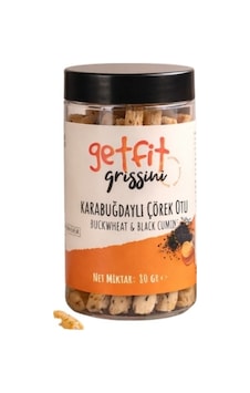 Getfit Karabuğdaylı Çörek Otlu Grissini 80 Gr