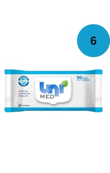 Unimed Islak Mendil 90 Yaprak x 6 Adet Unimed Islak Mendil 90 Yaprak x 6 Adet