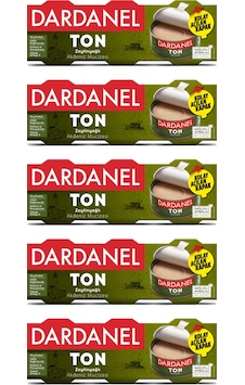 Dardanel Zeytinyağlı Ton Balığı 3 x 75 G 5'li Paket Dardanel Zeytinyağlı Ton Balığı 3 x 75 G 5'li Paket