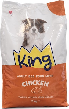 King Tavuklu Köpek Maması 7 Kg King Tavuklu Köpek Maması 7 Kg