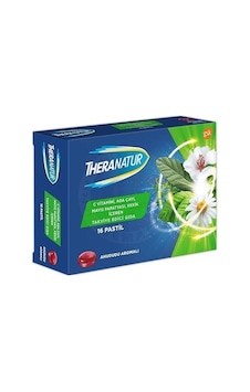 Theranatur Ahududu Aromalı 16 Pastil Theranatur Ahududu Aromalı 16 Pastil
