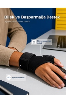 Quervain Başparmak Destekli Metal El Bilek Ateli Ayarlanabilir Çok renkli Quervain Başparmak Destekli Metal El Bilek Ateli Ayarlanabilir Çok renkli