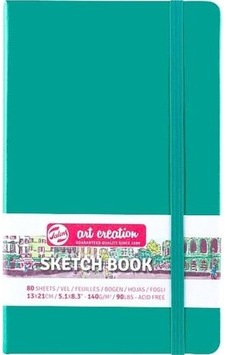 Sketch Book Forest Green 13x21 CM Sketch Book Forest Green 13x21 CM
