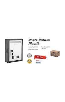 Sgs 332 Plastik Posta Kutusu 2 Anahtarlı (139658218) Sgs 332 Plastik Posta Kutusu 2 Anahtarlı (139658218)