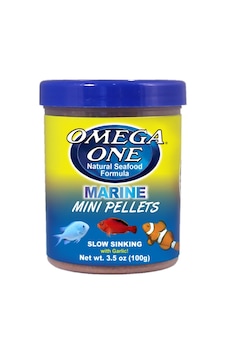 Omega One Marine Mini Pellets 270ml 100gr Deniz Balık Yemi Prof Omega One Marine Mini Pellets 270ml 100gr Deniz Balık Yemi Prof