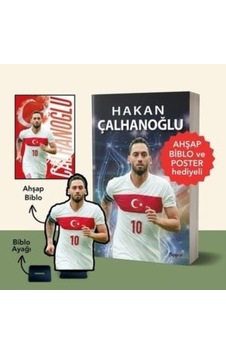 Hakan Çalhanoğlu - Ahşap Biblo Ve Poster Hediyeli Flipper Yayıncılık Ciltli Hakan Çalhanoğlu - Ahşap Biblo Ve Poster Hediyeli Flipper Yayıncılık Ciltli
