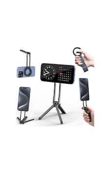Manyetik Telefon Tripod Standı İçin - Alüminyum Maglock Akıllı Telefon Mini Tripod Cep Telefonu Standı Çift Taraflı Mıknatıs Hızlı Montaj İphone 17 16 15 14 13 12 Magsafe İle Uyumlu, Siyah Sku: Mırst Manyetik Telefon Tripod Standı İçin - Alüminyum Maglock Akıllı Telefon Mini Tripod Cep Telefonu Standı Çift Taraflı Mıknatıs Hızlı Montaj İphone 17 16 15 14 13 12 Magsafe İle Uyumlu, Siyah Sku: Mırst