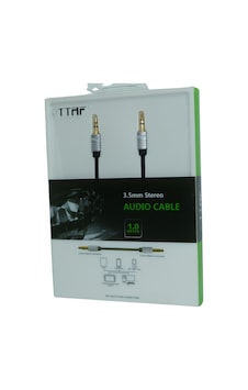 TTAF 3.5 MM Jack AUX Mikrofon ve Ses Kablosu 1 Mt TTAF 3.5 MM Jack AUX Mikrofon ve Ses Kablosu 1 Mt
