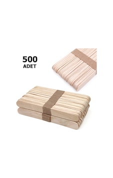 Sırımsı 500 Adet Ahşap Büyük Dil Çubuğu Sırımsı 500 Adet Ahşap Büyük Dil Çubuğu
