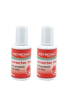 Sıvı Silici Daksil 2 Adet 15 Ml Fırçalı Sıvı Düzeltici Daksil Okul Ofis Büro Fırça Uçlu Daksil Beyaz Sıvı Silici Daksil 2 Adet 15 Ml Fırçalı Sıvı Düzeltici Daksil Okul Ofis Büro Fırça Uçlu Daksil Beyaz