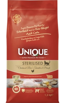 Tavuklu & Prinçli Kısırlaştırılmış Yetişkin Kedi Maması 1,5 Kg Tavuklu & Prinçli Kısırlaştırılmış Yetişkin Kedi Maması 1,5 Kg