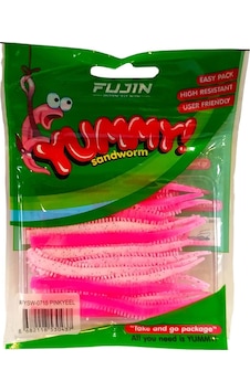 Fujin Yummy Sandworm 7cm Lrf Silikonu Pinkyeel Fujin Yummy Sandworm 7cm Lrf Silikonu Pinkyeel