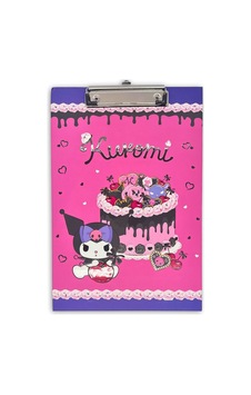 Bakgelal Kuromi Pembe Pasta Ve Kalp Temalı Metal Mandal Klipsli Sekreterlik Ve Bloknot Altlığı A4 Uyumlu - 9083911472365 Bakgelal Kuromi Pembe Pasta Ve Kalp Temalı Metal Mandal Klipsli Sekreterlik Ve Bloknot Altlığı A4 Uyumlu - 9083911472365