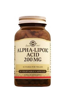 Solgar Alpha Lipoic Acid 200mg 50kap Skt:09/23 Solgar Alpha Lipoic Acid 200mg 50kap Skt:09/23