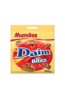 Daim Bites Mısır Gevrekli Sütlü Çikolata Kaplı,bademli Karamel Dolgulu Çikolata 145 G