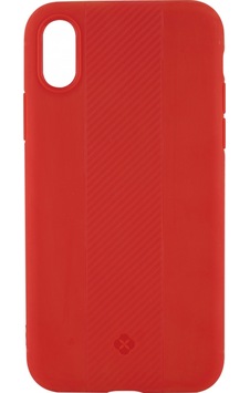 Totu Apple Uyumlu iPhone X Karbon Seri Arka Koruma Kılıf - Kırmızı Kirmizi Totu Apple Uyumlu iPhone X Karbon Seri Arka Koruma Kılıf - Kırmızı Kirmizi