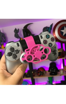 Ps4 Dualshock Gamepad Uyumlu 3d Direksiyon Aparatı Pembe Ps4 Dualshock Gamepad Uyumlu 3d Direksiyon Aparatı Pembe