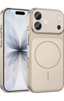 Apple Uyumlu iPad iPhone 17 Kılıf Zore M-safe Şarj Özellikli Kamera Korumalı Formen Kapak Gold Apple Uyumlu iPad iPhone 17 Kılıf Zore M-safe Şarj Özellikli Kamera Korumalı Formen Kapak Gold