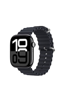 Watch 10 42mm Uyumlu Zore Krd-75 Silikon Kordon-midnight Watch 10 42mm Uyumlu Zore Krd-75 Silikon Kordon-midnight