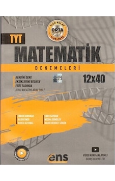 Ens Yayıncılık Tyt Matematik 12X40 Deneme Ens Yayıncılık Tyt Matematik 12X40 Deneme