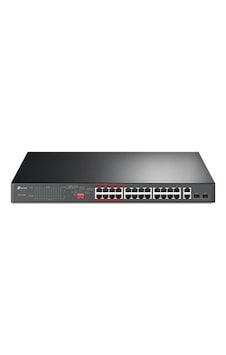 Tp-link Tl-sl1226p 24-port 10/100 Mbps + 2-port Gigabit Swit. 2-sfp 24-port 250w