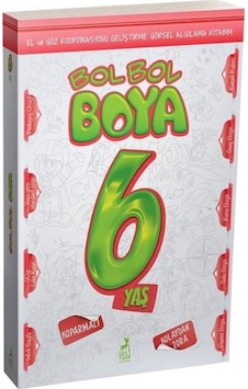 Bol Bol Boya 6 Yaş - Boyama Kitabı- Ren Kitap Bol Bol Boya 6 Yaş - Boyama Kitabı- Ren Kitap