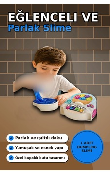Yumuşak Dokulu 170gr Dumpling Slime Oyun Jeli Stres Önleyici Çocuk Aktivite Hamuru Bx-313397 Çok Renkli Yumuşak Dokulu 170gr Dumpling Slime Oyun Jeli Stres Önleyici Çocuk Aktivite Hamuru Bx-313397 Çok Renkli