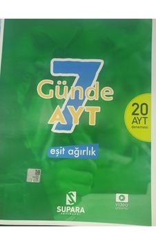 7 Günde Eşit Ağırlık Supara Yayınları (550438825) 7 Günde Eşit Ağırlık Supara Yayınları (550438825)