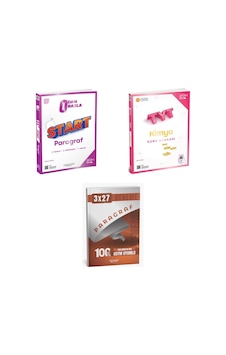 2027 2027 Tyt Üçdörtbeş Sıfırdan Başla Start Paragraf + Kimya Soru + Anla Kazan Paragraf Deneme 3'lü Set 2027 2027 Tyt Üçdörtbeş Sıfırdan Başla Start Paragraf + Kimya Soru + Anla Kazan Paragraf Deneme 3'lü Set
