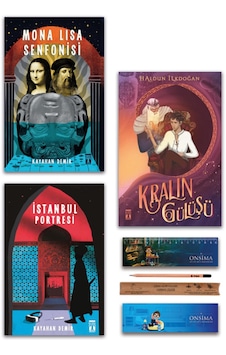 Genç Timaş Kralın Gülüşü - Mona Lisa Senfonisi - İstanbul Portresi Set 3 Kitap Genç Timaş Kralın Gülüşü - Mona Lisa Senfonisi - İstanbul Portresi Set 3 Kitap
