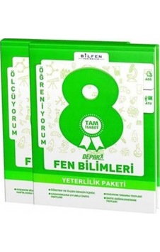8. Sınıf Fen Bilimleri Depar Yeterlilik Paketi Bilfen Yayıncılık 8. Sınıf Fen Bilimleri Depar Yeterlilik Paketi Bilfen Yayıncılık