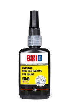 Brio Sıvı Teflon Boru Dişli Sızdırmaz 50 Ml N11.3926 Brio Sıvı Teflon Boru Dişli Sızdırmaz 50 Ml N11.3926
