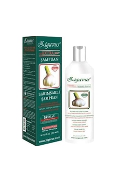 Zigavus Extra Plus Sarımsaklı Şampuan 450 ML Zigavus Extra Plus Sarımsaklı Şampuan 450 ML