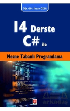 14 Derste C İle Nesne Tabanlı Programlama