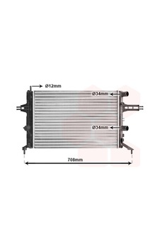 Cooltec Cool-10vwsho3m Radyatöru 731212538 Su Volkswagen Sharan Cooltec Cool-10vwsho3m Radyatöru 731212538 Su Volkswagen Sharan