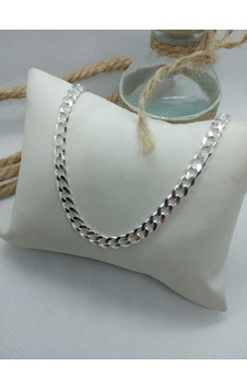 Gurmet Gümüş Bileklik Erkek-Bayan 4.5Mm 21Cm Gurmet Gümüş Bileklik Erkek-Bayan 4.5Mm 21Cm