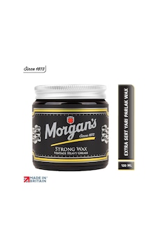 Morgan's Pomade Strong Wax Vintage Heavy Grease - Zor Saçlara Özel Güçlü Tutuşlu Wax 120 ML