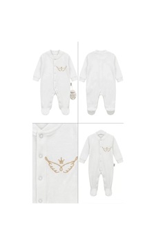 Veraura Lifestyle Yenidoğan Prematüre Bebek Tulumu Ekru Veraura Lifestyle Yenidoğan Prematüre Bebek Tulumu Ekru