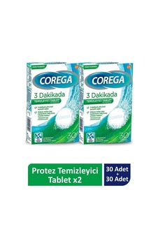 Pazarız Diş Protez Temizleyici 30 Tablet 2 Adet