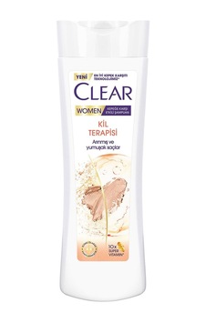 Clear Women Kil Terapisi Arınmış Ve Yumuşak Saçlar Kepeğe Karşı Etkili Şampuan 350 Ml Sku: Zeus8690010407085 Clear Women Kil Terapisi Arınmış Ve Yumuşak Saçlar Kepeğe Karşı Etkili Şampuan 350 Ml Sku: Zeus8690010407085