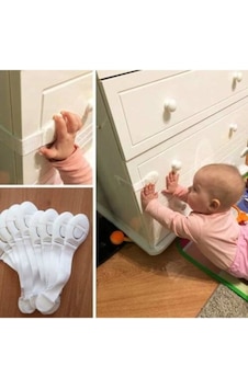 5 Adet Çok Amaçlı Çekmece Dolap Çocuk Kilit Kilidi Çok Renkli