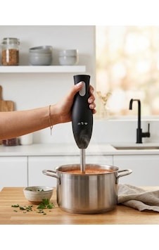 Paslanmaz Çelik Blender Ayağına Sahip Ergonomik El Blenderı