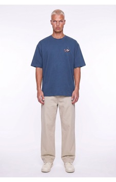 Respire Erkek Harvest Baskılı Oversize T-shirt Lacivert Respire Erkek Harvest Baskılı Oversize T-shirt Lacivert