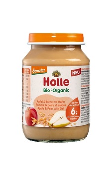 Holle Organik Yulaflı Elma Armut 190 Gr Holle Organik Yulaflı Elma Armut 190 Gr