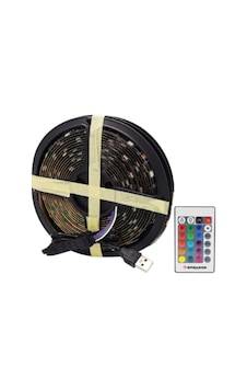 Rgb Şerit Led 5 Metre Çok Renkli Rgb Şerit Led 5 Metre Çok Renkli
